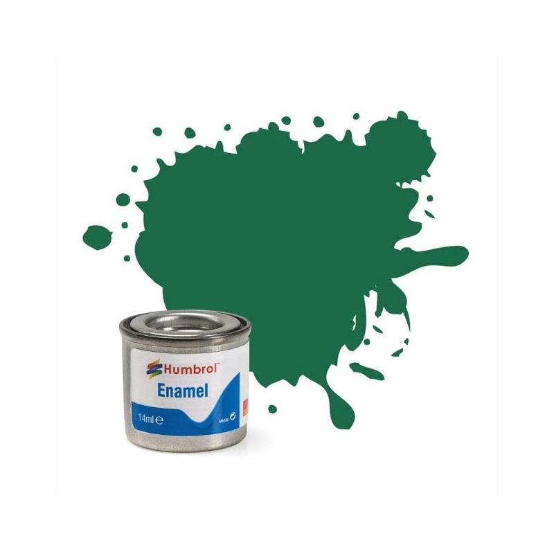Humbrol Enamel No.30 Dark Green Matt (14ml) AA0326 Humbrol Enamel No.30 Dark Green Matt (14ml) AA0326