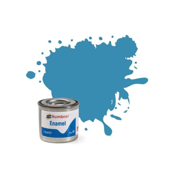 Humbrol Enamel No.48 Mediterranean Blue Gloss (14ml) AA0521 Humbrol Enamel No.48 Mediterranean Blue Gloss (14ml) AA0521