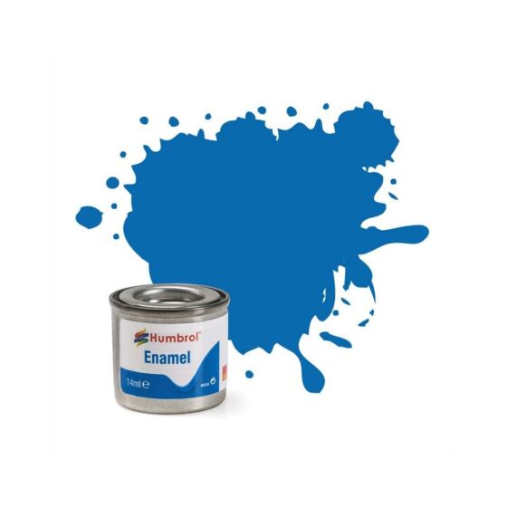Humbrol Enamel No.52 Baltic Blue Metallic (14ml) AA0566 Humbrol Enamel No.52 Baltic Blue Metallic (14ml) AA0566