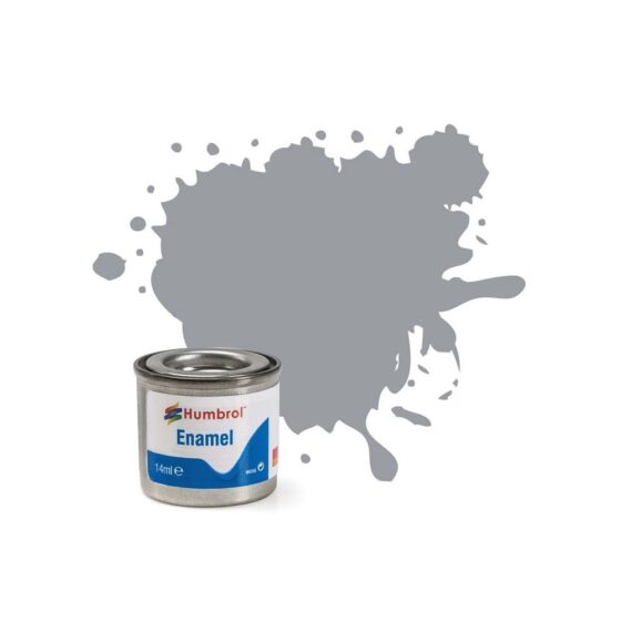 Humbrol Enamel No.64 Light Grey Matt (14ml) AA0713 Humbrol Enamel No.64 Light Grey Matt (14ml) AA0713