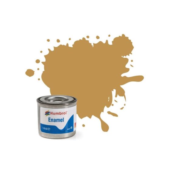 Humbrol Enamel No.93 Desert Yellow Matt (14ml) AA1033 Humbrol Enamel No.93 Desert Yellow Matt (14ml) AA1033