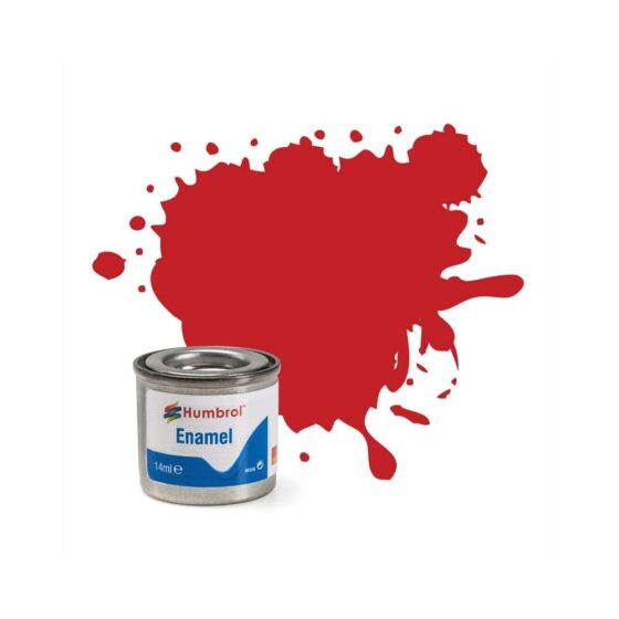 Humbrol Enamel No.220 Italian Red Gloss (14ml) AA6608 Humbrol Enamel No.220 Italian Red Gloss (14ml) AA6608