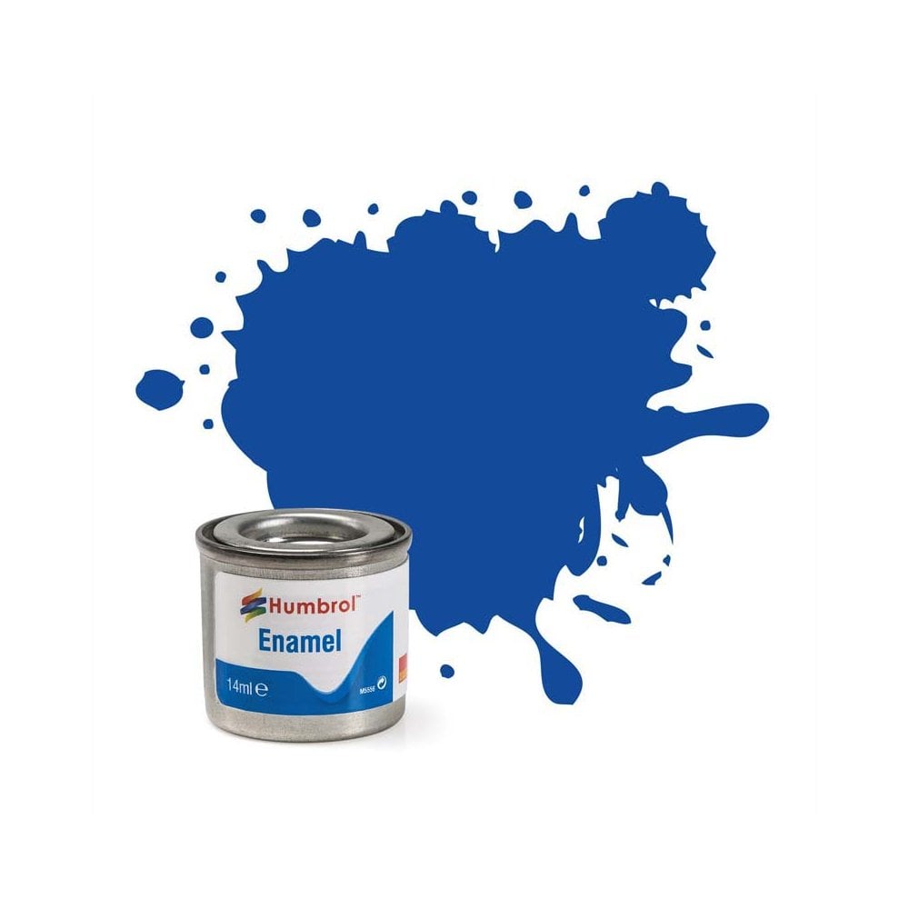 Vernice Modellismo Humbrol HUM20222 – Blu Notte Metallizzato, 14ml, A Base Solvente