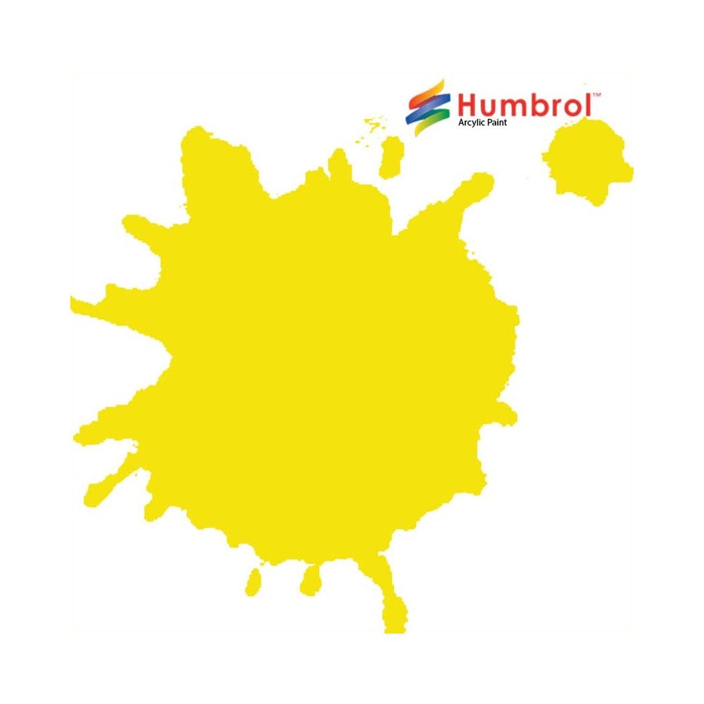 14ml No.99 Lemon Matt Acrylic Humbrol AB0099 14ml No.99 Lemon Matt Acrylic Humbrol AB0099