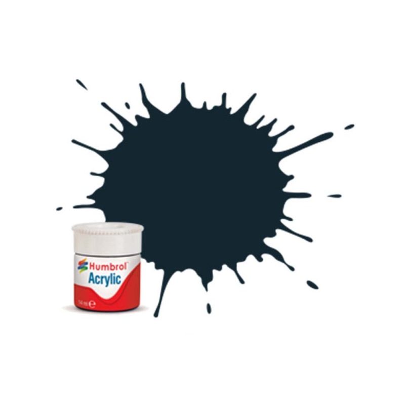 14ml Executive Dark Grey RC414 Acrylic Humbrol AB2414