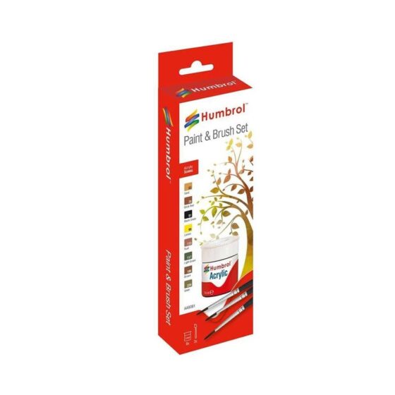 Humbrol Acrylic Landscape Paint Set AB9061 Humbrol Acrylic Landscape Paint Set AB9061