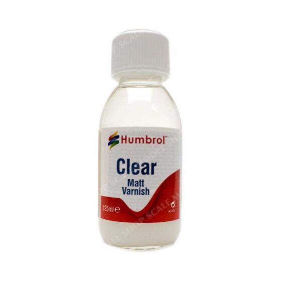 Humbrol Clear Matt (125ml) AC7434 Humbrol Clear Matt (125ml) AC7434