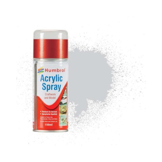 Humbrol No 11 Silver Spray Can (150ml) AD6011 Humbrol No 11 Silver Spray Can (150ml) AD6011