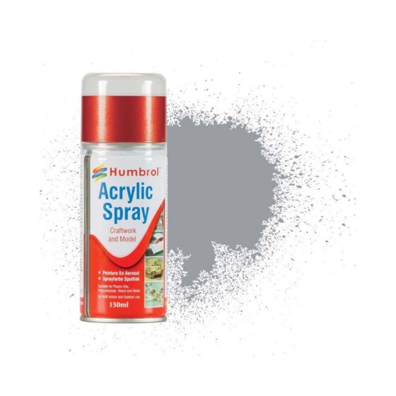 Humbrol No 64 Light Grey Spray Can (150ml) AD6064 Humbrol No 64 Light Grey Spray Can (150ml) AD6064