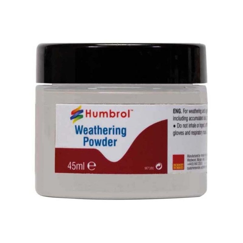Humbrol Weathering Powder White (45ml) AV0012