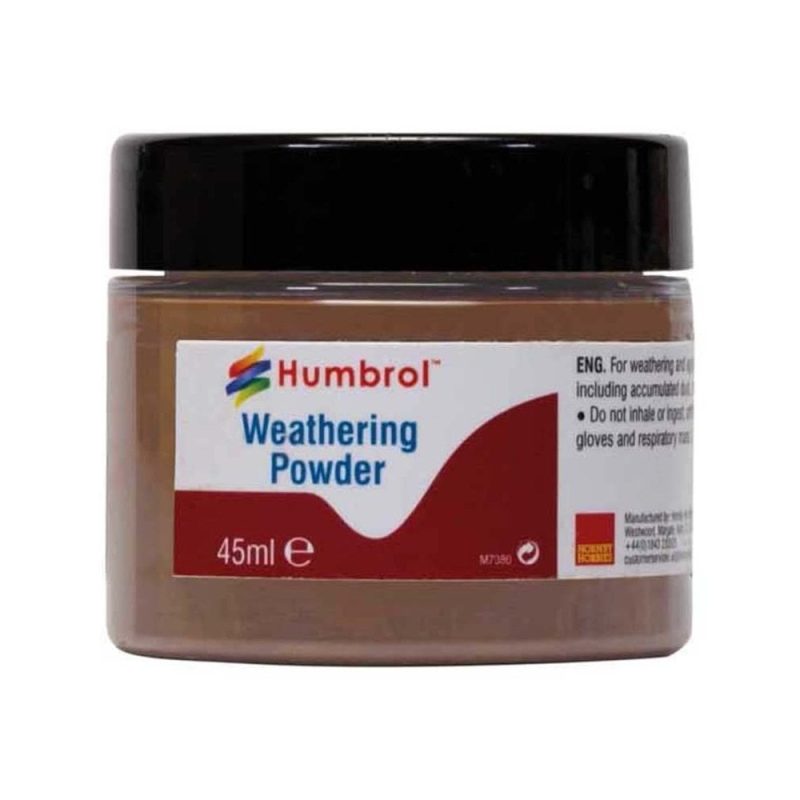 Humbrol Weathering Powder Dark Rust (45ml) AV0019