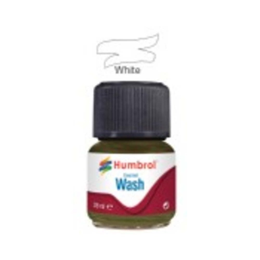 28ml Enamel Wash White Humbrol AV0202 28ml Enamel Wash White Humbrol AV0202