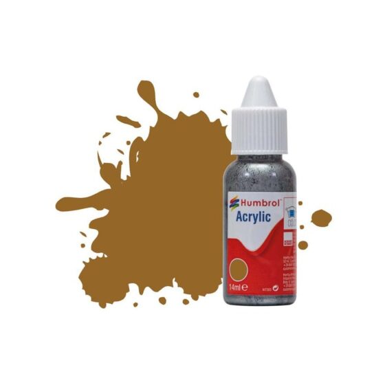 Humbrol Acrylic No 26 Khaki Matt (14ml) DB0026 Humbrol Acrylic No 26 Khaki Matt (14ml) DB0026