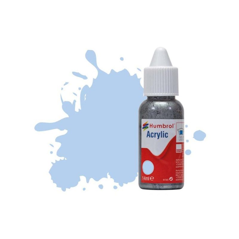 Humbrol Acrylic No 44 Pastel Blue Matt (14ml) DB0044