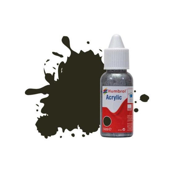 Humbrol Acrylic No 53 Gunmetal Metallic (14ml) DB0053 Humbrol Acrylic No 53 Gunmetal Metallic (14ml) DB0053