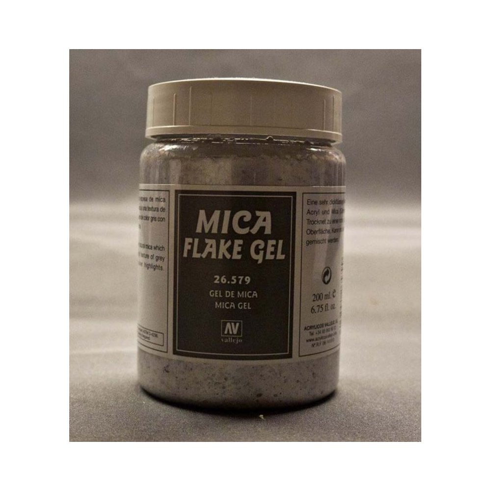 Vallejo Stone Texture Mica Flake Gel (200ml) 26.579 Vallejo Stone Texture Mica Flake Gel (200ml) 26.579