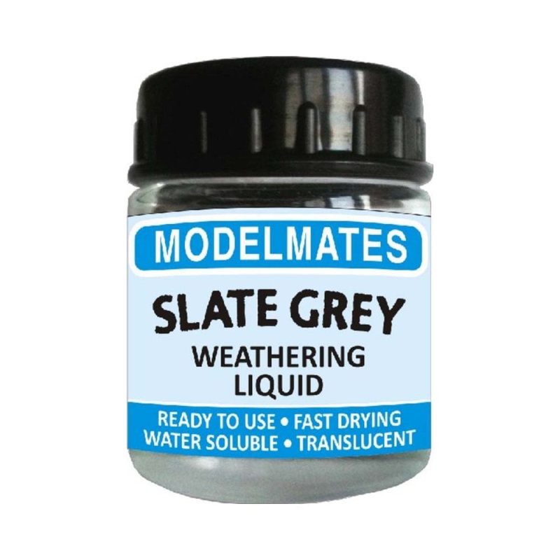 Slate Grey Weathering Liquid Modelmates MMJSG Slate Grey Weathering Liquid Modelmates MMJSG