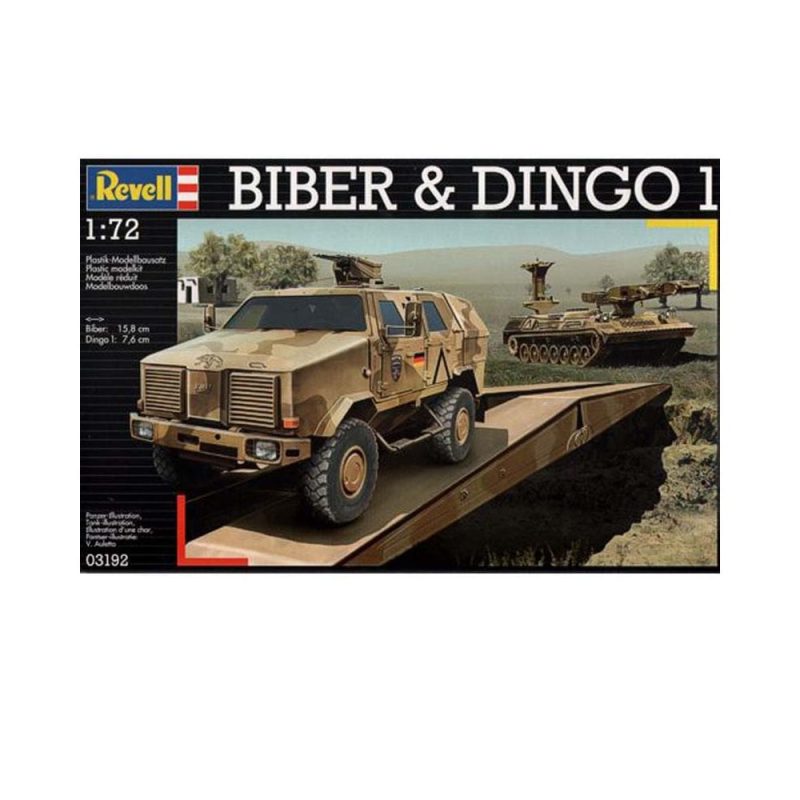 1/72 German Biber and ATF Dingo 1 Revell 3192