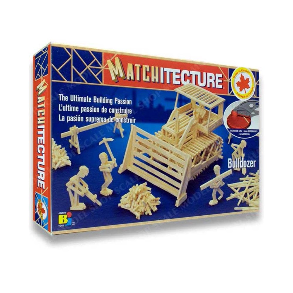 Bulldozer Matchstick Model Matchitecture MT6640 Bulldozer Matchstick Model Matchitecture MT6640