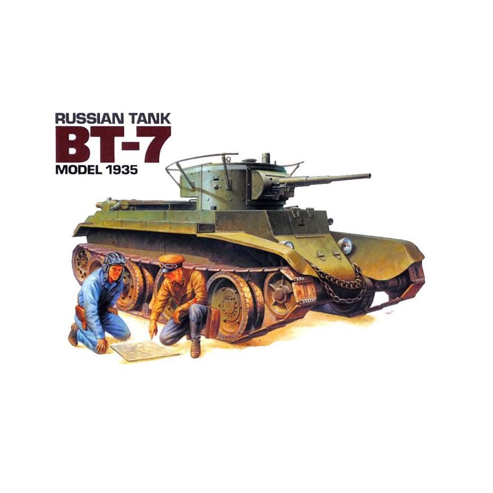 Tamiya Russian Tank BT-7 Model 1935 (1/35) 35309-D Tamiya Russian Tank BT-7 Model 1935 (1/35) 35309-D