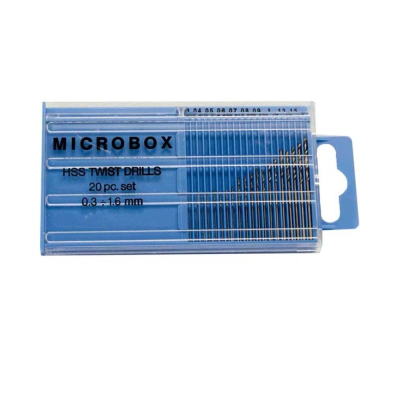 20pc Metric Drill Set 0.3mm to 1.6mm Expo Tools 11520 20pc Metric Drill Set 0.3mm to 1.6mm Expo Tools 11520