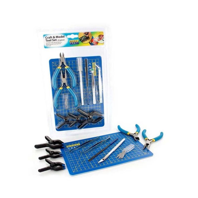 15pc Modelling Tool Kit Modelcraft PTK1015