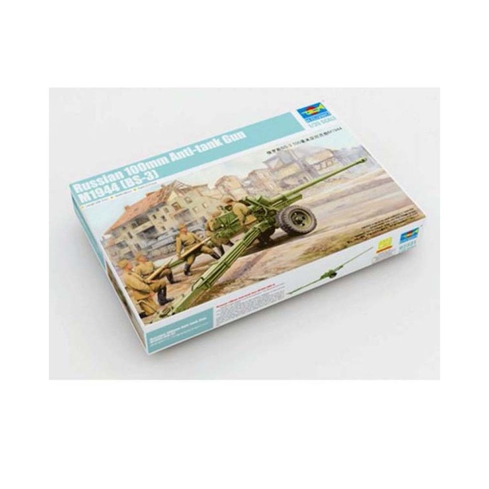 1/35 BS-3 Russian 100mm Anti-tank Gun Mod 1944 Trumpeter 02331 1/35 BS-3 Russian 100mm Anti-tank Gun Mod 1944 Trumpeter 02331