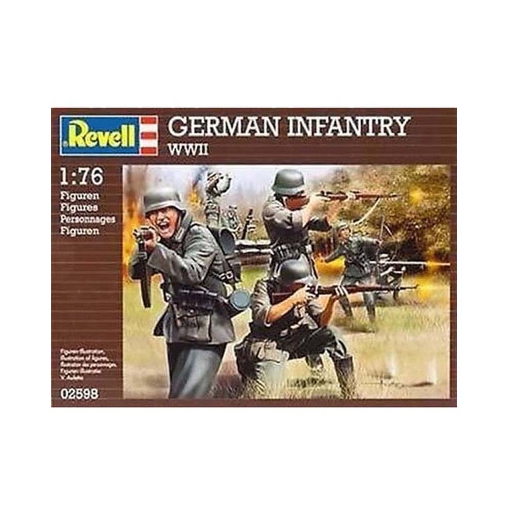 1/76 WWII German Africa Corps Revell 02616 1/76 WWII German Africa Corps Revell 02616