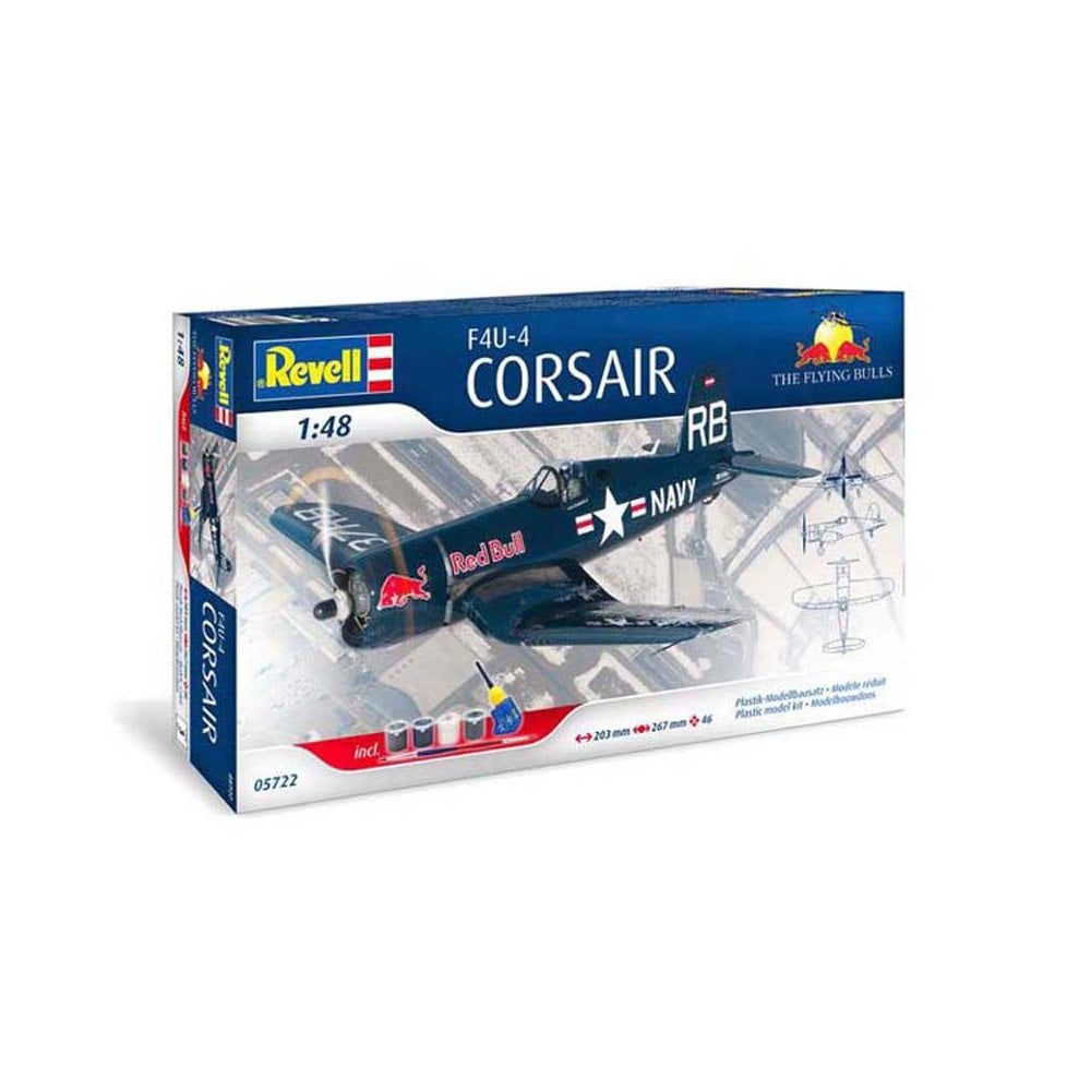 1/48 F4U-4 Corsair Flying Bulls Revell 05722 1/48 F4U-4 Corsair Flying Bulls Revell 05722
