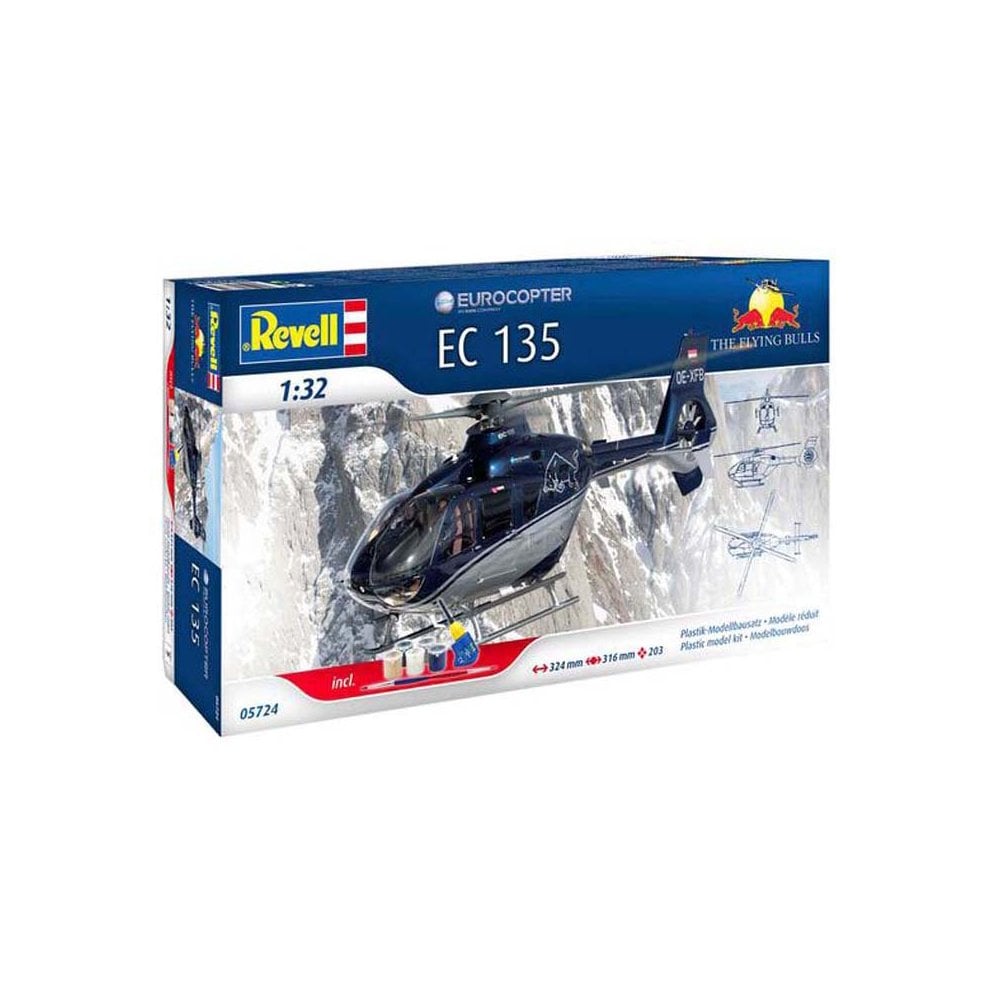 1/32 Ec135 Flying Bulls Revell 05724 1/32 Ec135 Flying Bulls Revell 05724