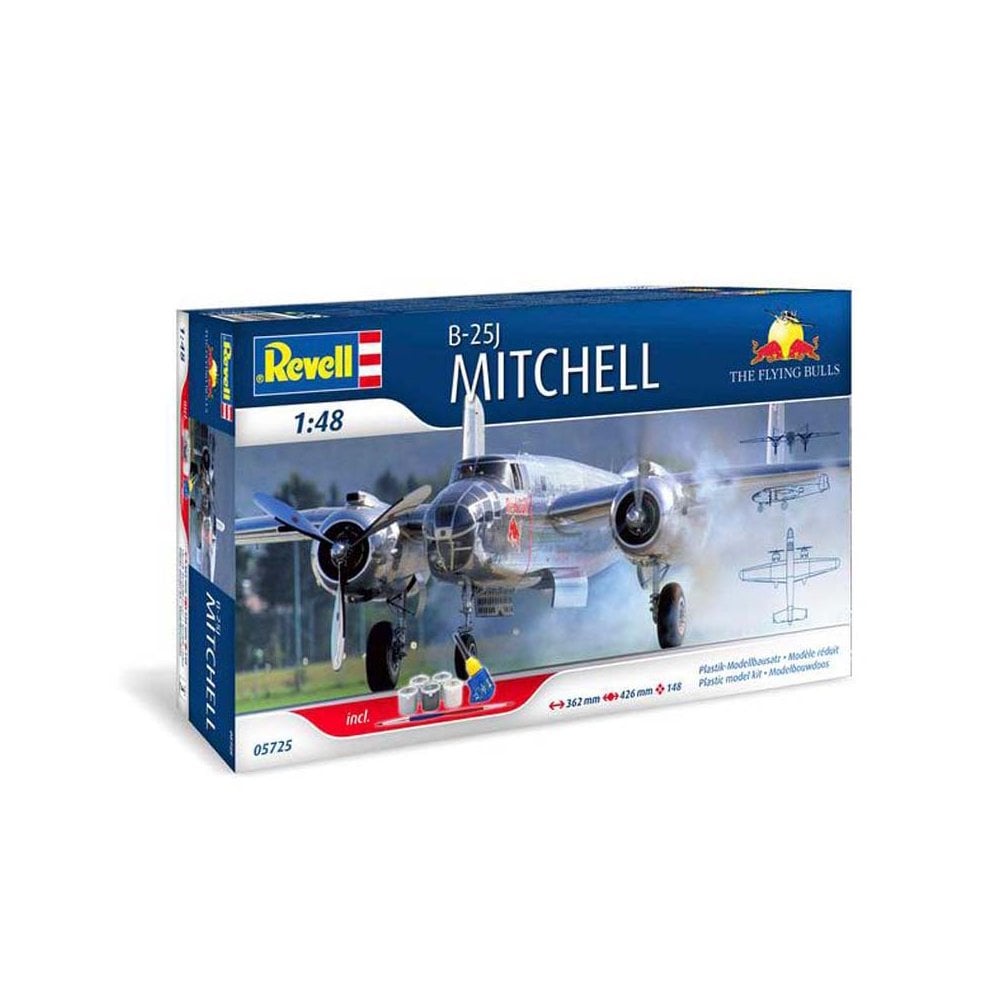 1/48 B-25J Mitchell Flying Bulls Revell 05725 1/48 B-25J Mitchell Flying Bulls Revell 05725