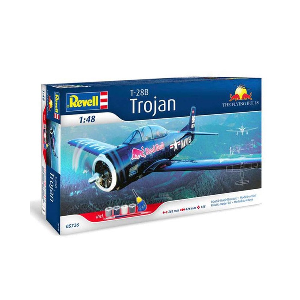 1/48 T-28B Trojan Flying Bulls Revell 05726 1/48 T-28B Trojan Flying Bulls Revell 05726