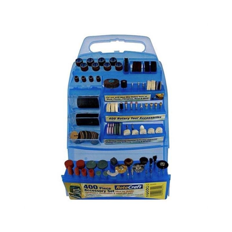 400 piece Accessory Set and Case Rotacraft RC9400 400 piece Accessory Set and Case Rotacraft RC9400