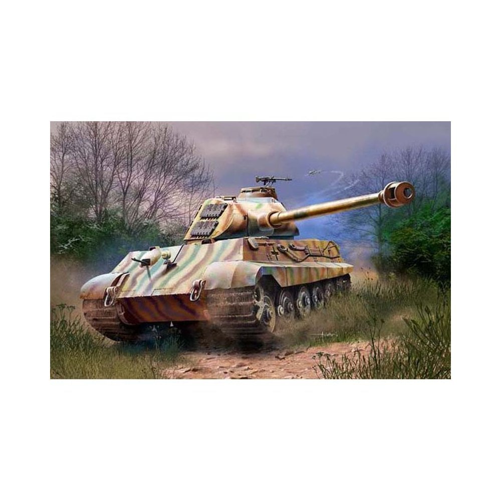 1/72 Tiger II Ausf. B (Porsche Prototype Turret) Revell 03138 1/72 Tiger II Ausf. B (Porsche Prototype Turret) Revell 03138