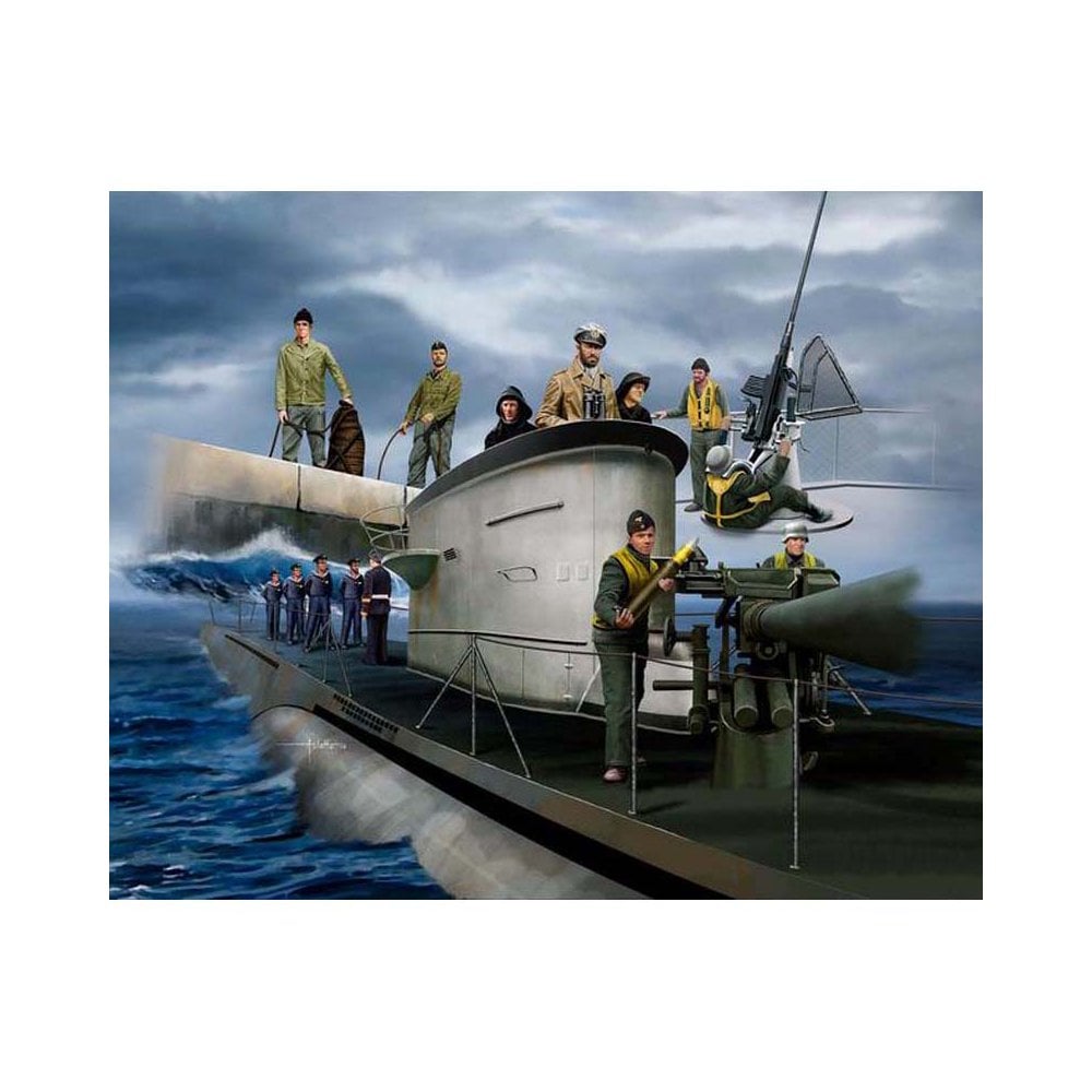 1/72 German Paratroops Modern Revell 02525 1/72 German Paratroops Modern Revell 02525