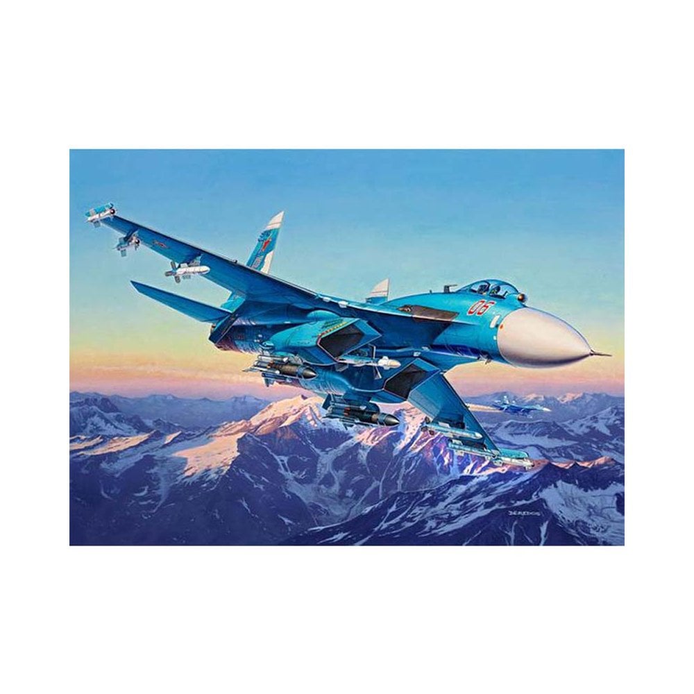 1/72 Sukhoi Su-27 SM Flanker Revell 04937 1/72 Sukhoi Su-27 SM Flanker Revell 04937
