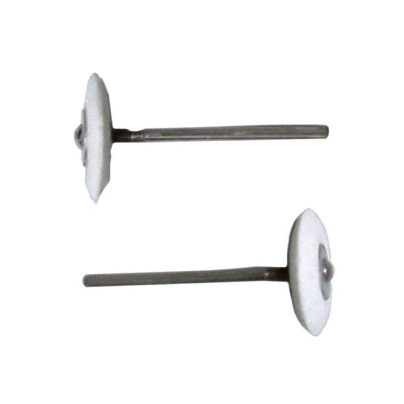 2 X Knife-Edge Felt Wheels Rotacraft RBF8522/2