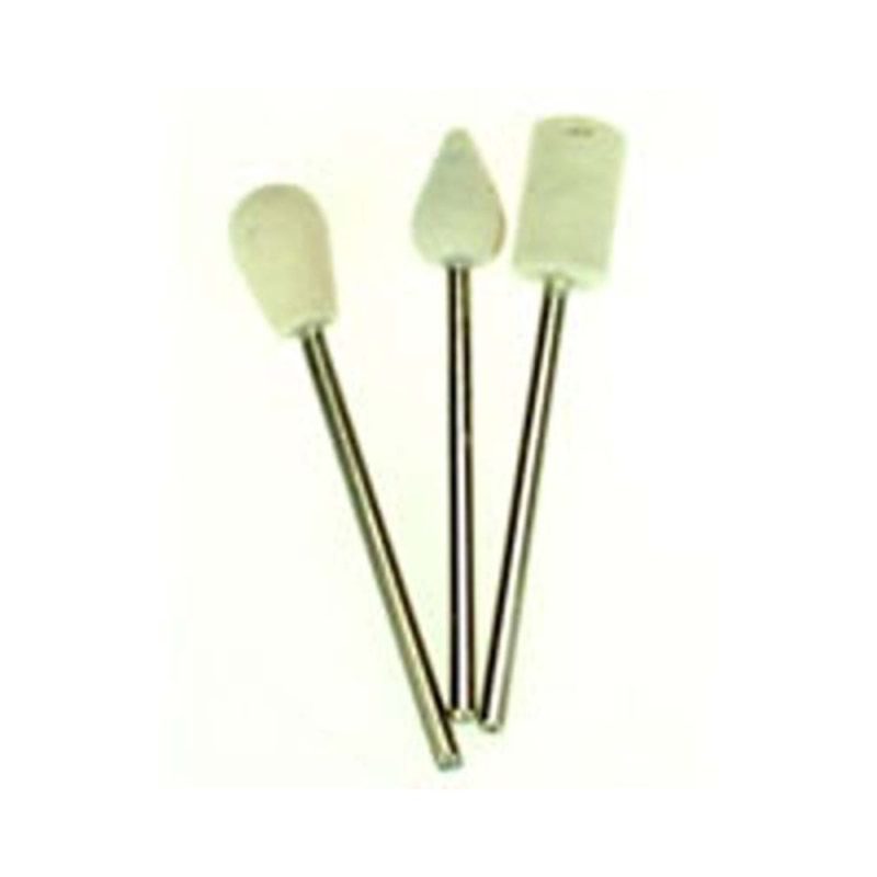 3 X Small Mounted Felt Buffs Rotacraft RBF9000/S