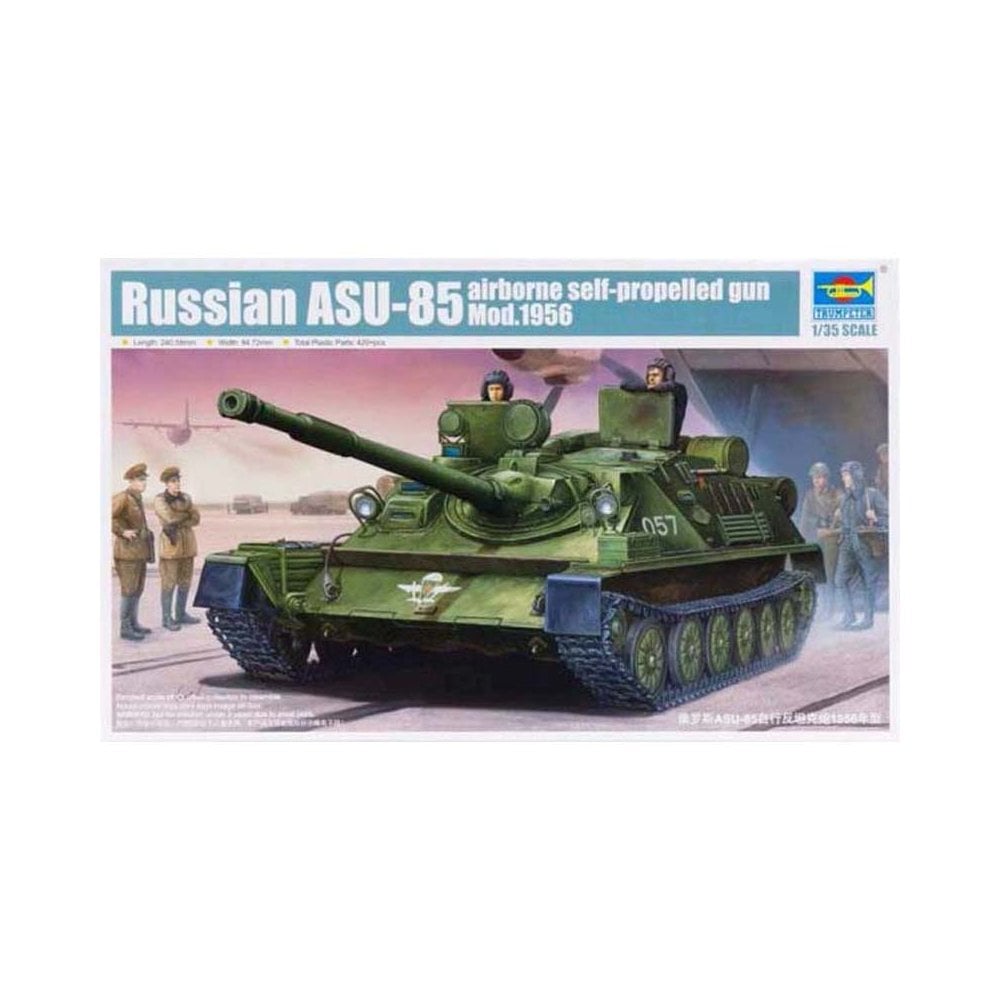1/35 ASU-85 Airborne Self-Propelled Gun 1956 Trumpeter 01588 1/35 ASU-85 Airborne Self-Propelled Gun 1956 Trumpeter 01588
