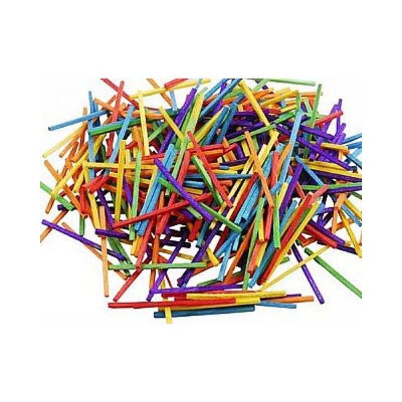 Bags Of 2,000 Coloured Match Stick Splints Javis MSCOLOUR Bags Of 2,000 Coloured Match Stick Splints Javis MSCOLOUR