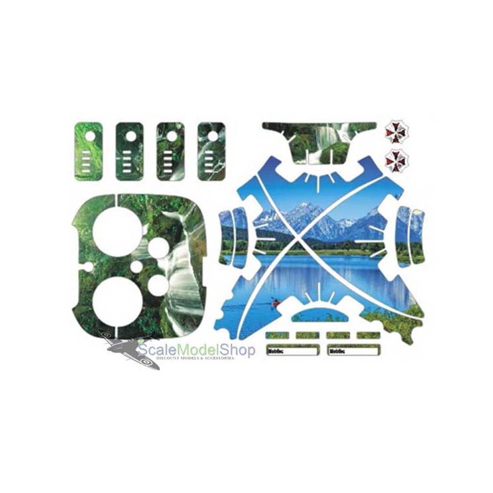 DJI Phantom 3 Decoration Skin Wrap Sticker Green Nature DSS DJI127 DJI Phantom 3 Decoration Skin Wrap Sticker Green Nature DSS DJI127