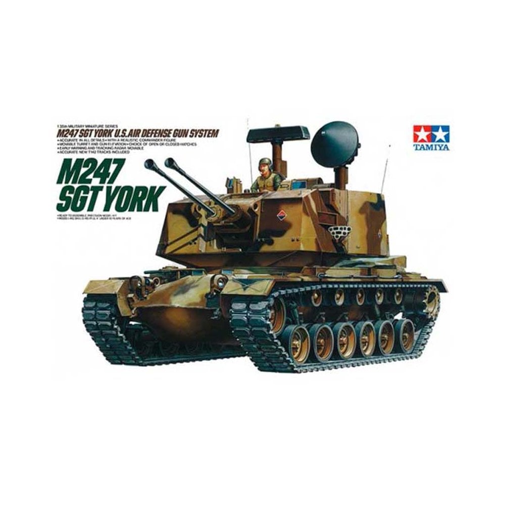 Tamiya U.S. M247 Sgt York CA226 (1/35) 35126-D Tamiya U.S. M247 Sgt York CA226 (1/35) 35126-D