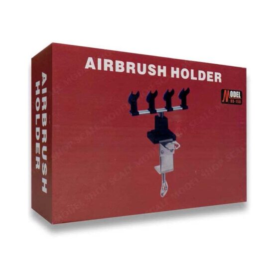 4 Brush Table Clamp Airbrush Holder Scale Model Shop BD-15B