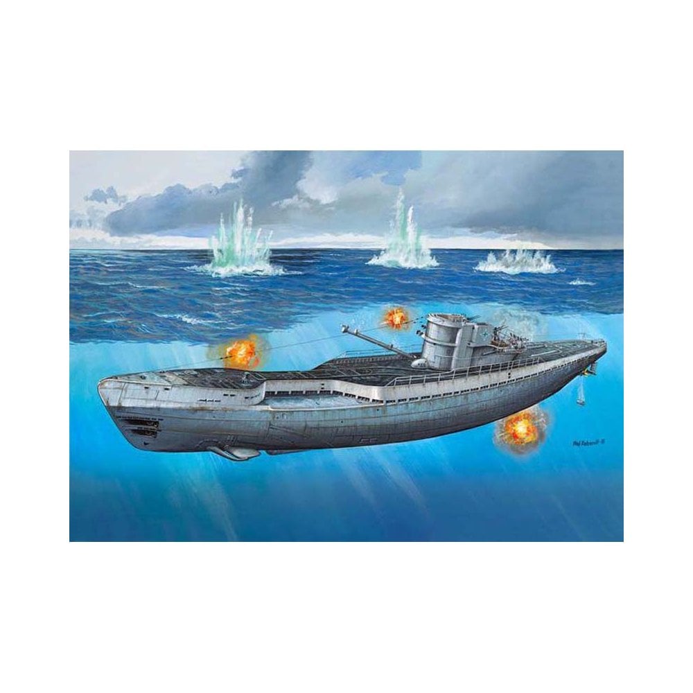 1/72 German Submarine TYPE IX C/40 (U190) Revell 05133 1/72 German Submarine TYPE IX C/40 (U190) Revell 05133