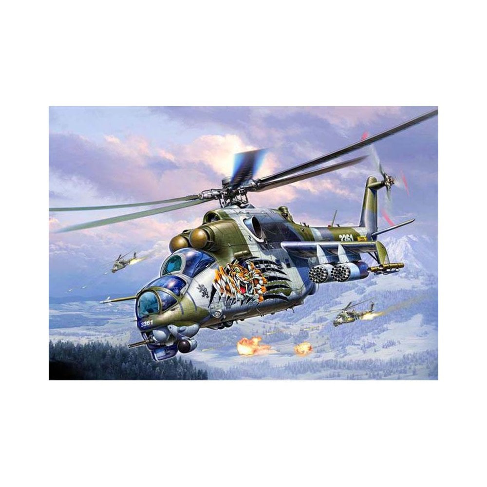 1/72 Mil Mi-24V Hind E Revell 04839 1/72 Mil Mi-24V Hind E Revell 04839
