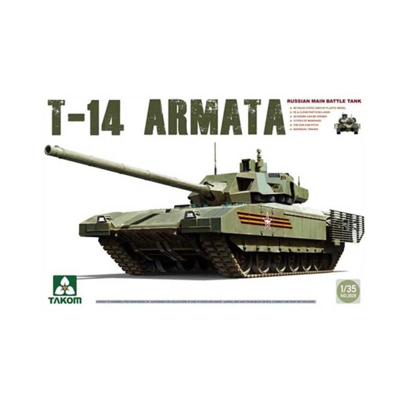 1/35 T-14 Armata Russian Main Battle Tank Takom 02029