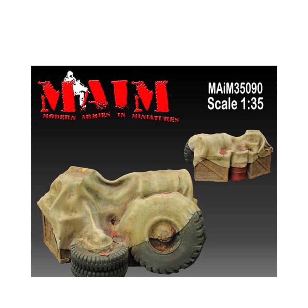 1/35 Covered Boxes And Wheels Modern Armies in Miniatures MAIM35090 1/35 Covered Boxes And Wheels Modern Armies in Miniatures MAIM35090