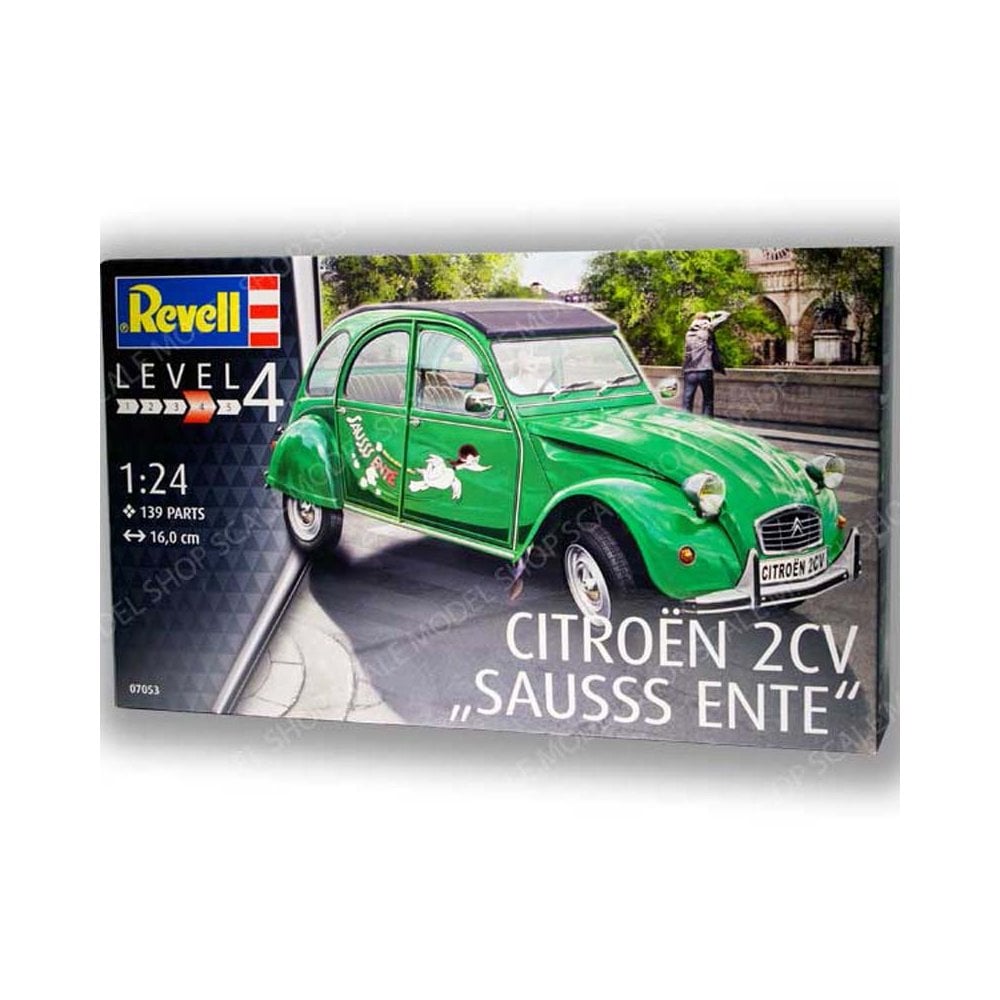 1/24 Citroen 2 CV Sauss Ente Revell 07053 1/24 Citroen 2 CV Sauss Ente Revell 07053