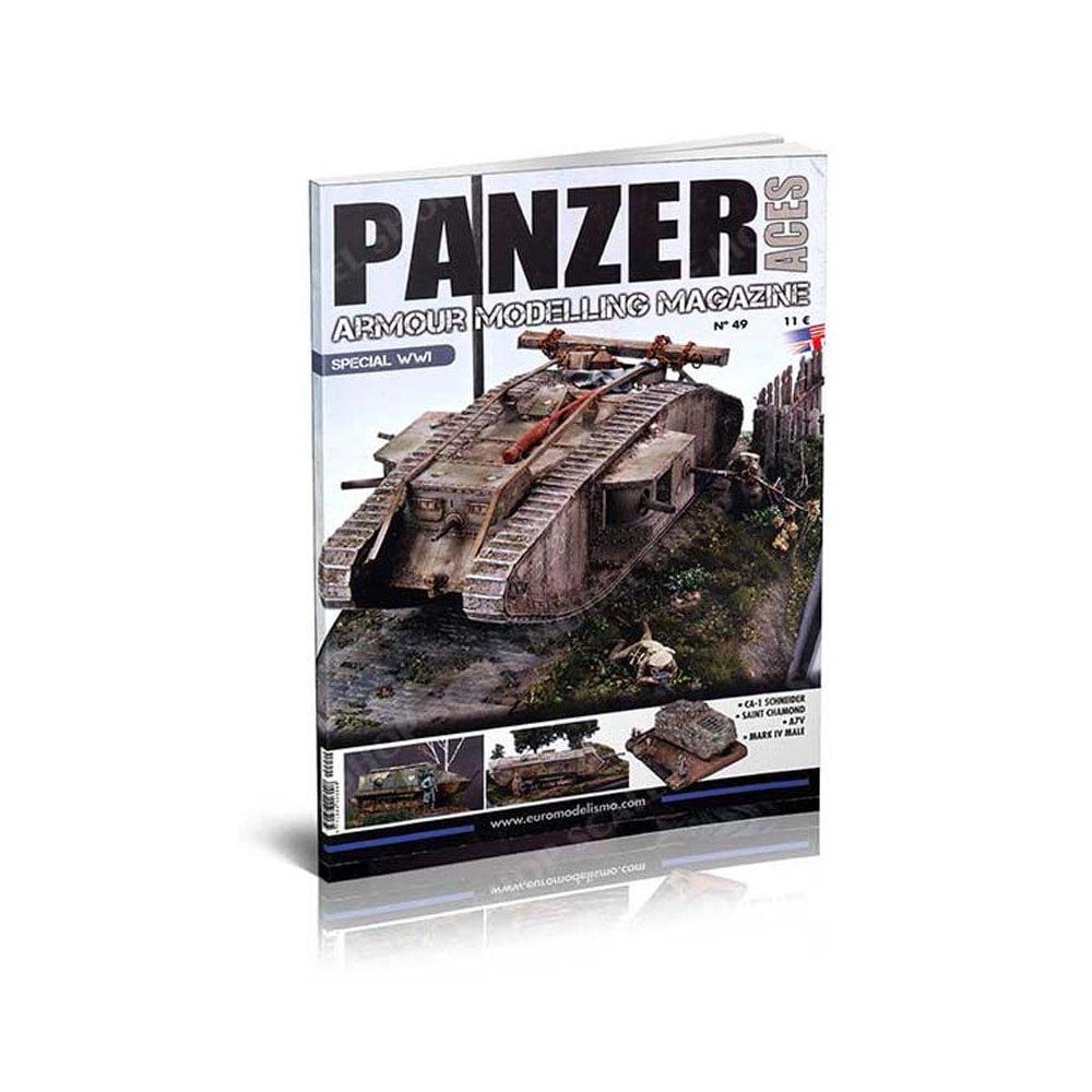 Panzer Aces Magazine No.49 WWI Ammo -0049 Panzer Aces Magazine No.49 WWI Ammo -0049
