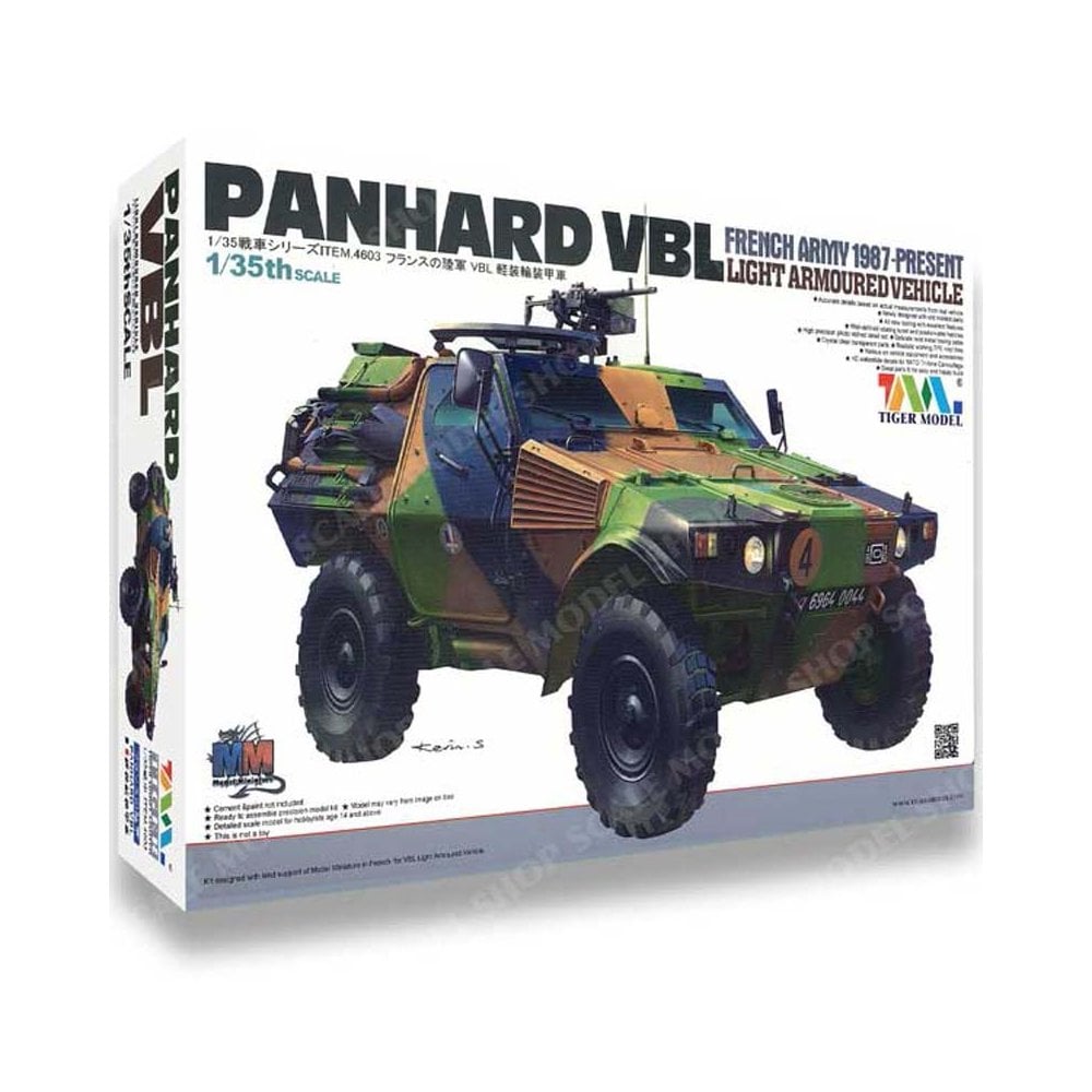 1/35 French VBL Light Armored Vehicle Tiger Model TIGE4603 1/35 French VBL Light Armored Vehicle Tiger Model TIGE4603